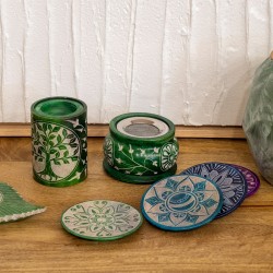 Quemador incienso mandala