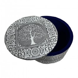 Caja redonda arbol de vida