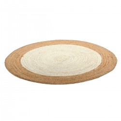 Alfombra yute redonda 60cm diam