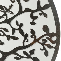Adorno pared arbol de vida 50cm c/espejo