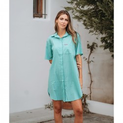 Vestido camisero s-m-l-xl