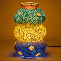 Lampara mosaico sobremesa