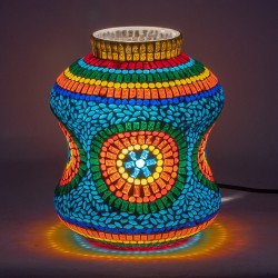 Lampara mosaico sobremesa