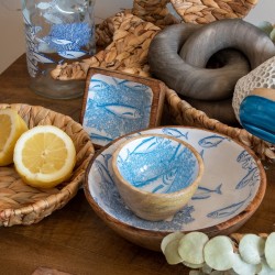 Cuenco peces mediano