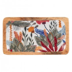 Bandeja hojas mediana