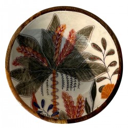 Cuenco hojas mediano