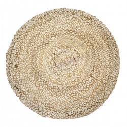 Alfombra algodon-yute trenzado 90cm