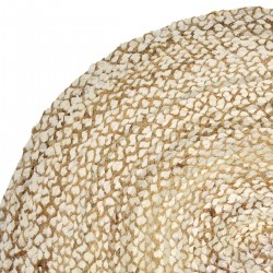 Alfombra algodon-yute trenzado 90cm