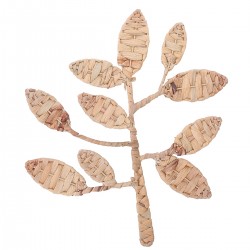 Adorno de pared hoja