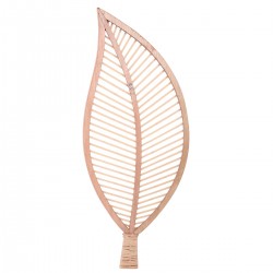 Adorno de pared hoja