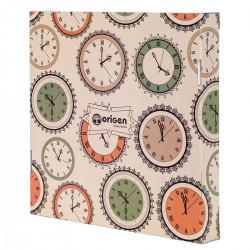 Reloj uva y vino 34 ctm.