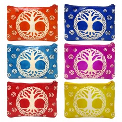 Monedero arbol 6 dif.