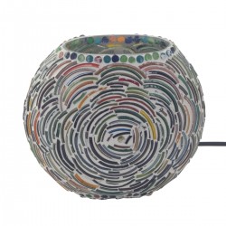 Lampara mosaico sobremesa