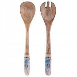Set cuchara y tenedor medusas