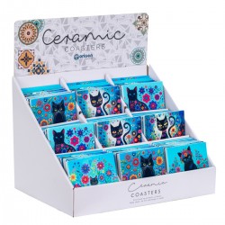 Posavasos gato c/exp.