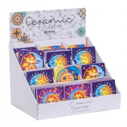 Posavasos sol y luna c/exp.