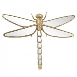 Adorno pared libelula con espejo