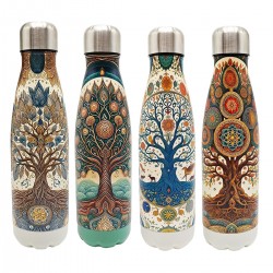 Botella arbol 4 dif.