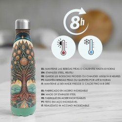 Botella arbol 4 dif.