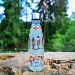 Botella peces 4 dif.