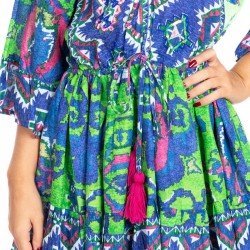 Vestido corto talla unica