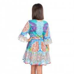 Vestido corto talla unica