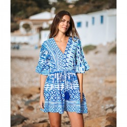 Vestido corto talla unica