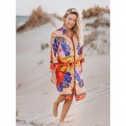 Vestido camisero 2xl-3xl