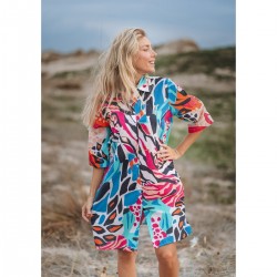 Vestido camisero 2xl-3xl