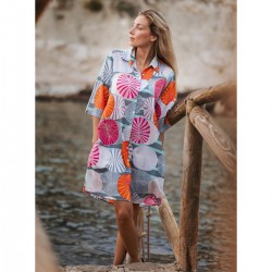 Vestido camisero s-m-l-xl