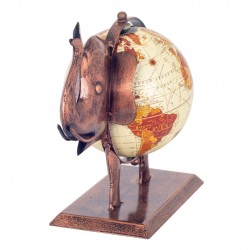 Globo mundo elefante