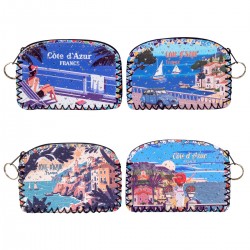 Monedero costa azul c/exp