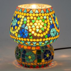 Lampara mosaico sobremesa