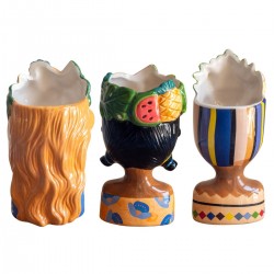 Jarron busto mujer 3 dif.