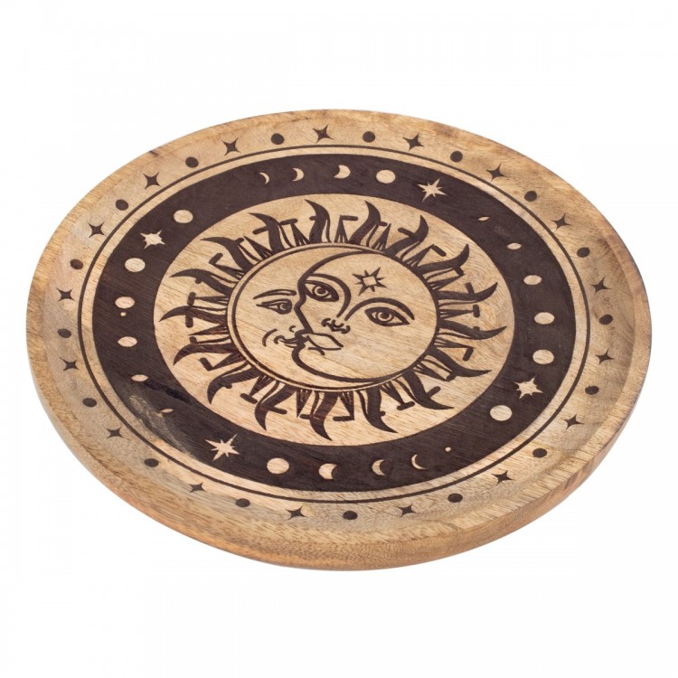 Bandeja sol y luna gra.