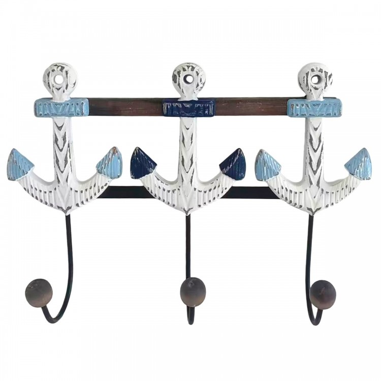 Percha ancla 3 pomos