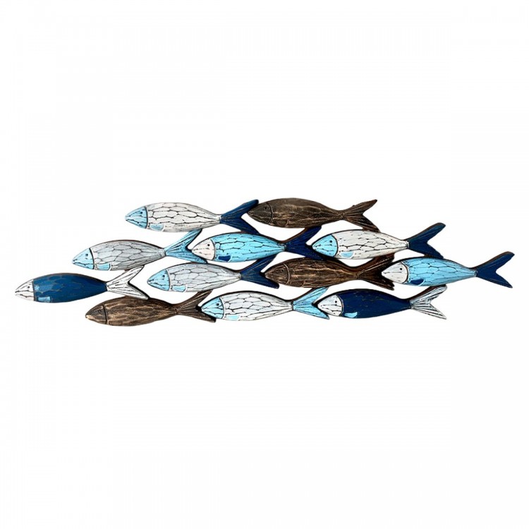 Adorno pared peces