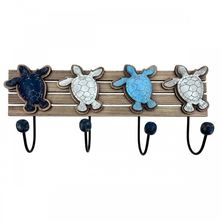 Percha tortugas 4 pomos