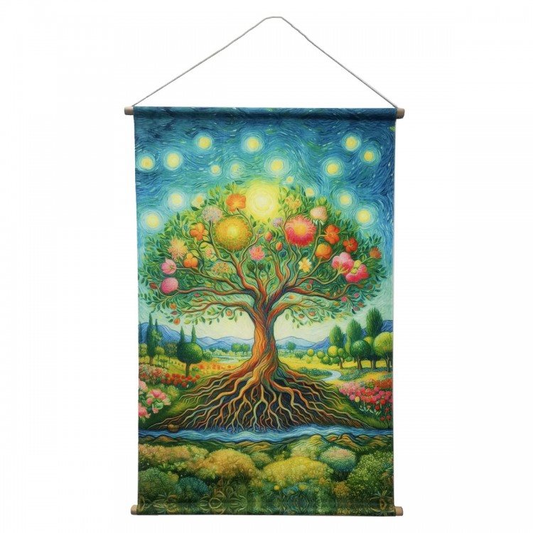 Lienzo enrollable arbol vida