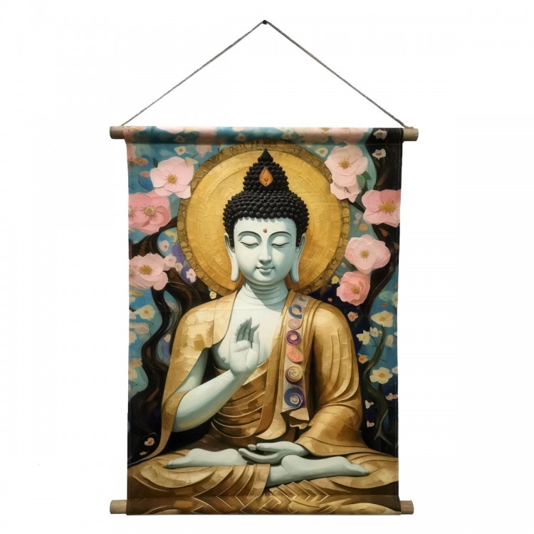 Lienzo enrollable buda