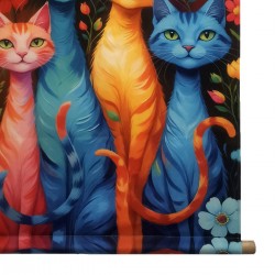 Lienzo enrollable gato