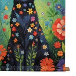 Lienzo enrollable gato