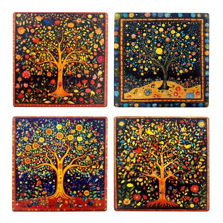 Magnetico arbol vida 4 dif.