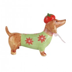 Perro teckel fresa