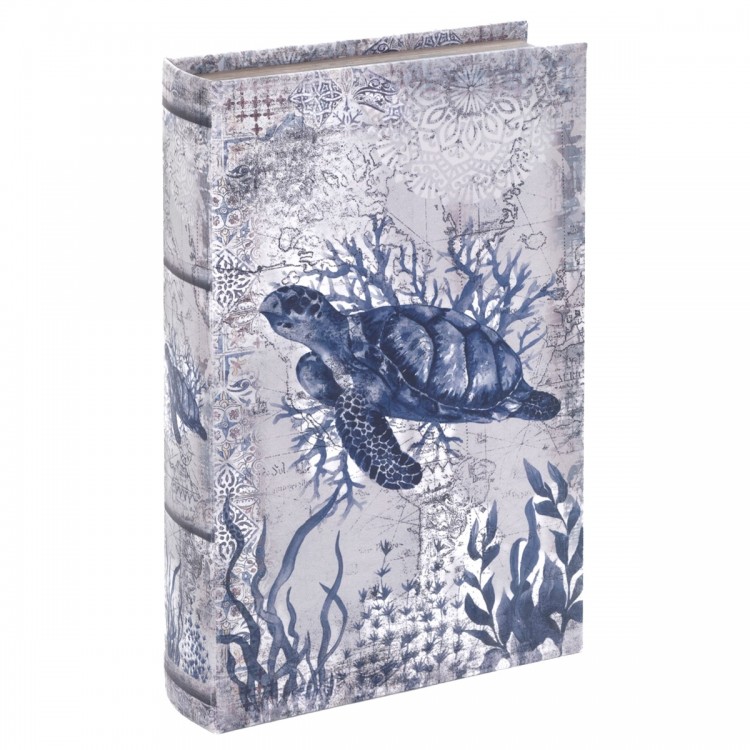 Caja libro tortuga