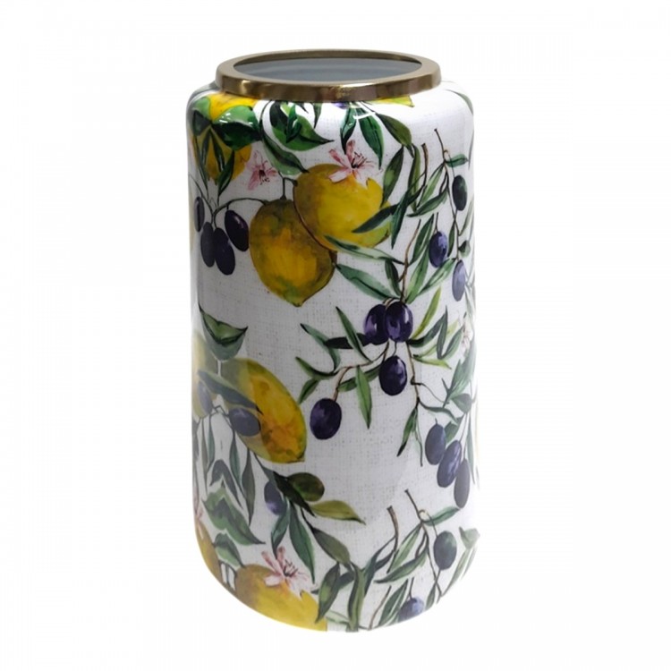 Jarron limones y aceitunas gra.