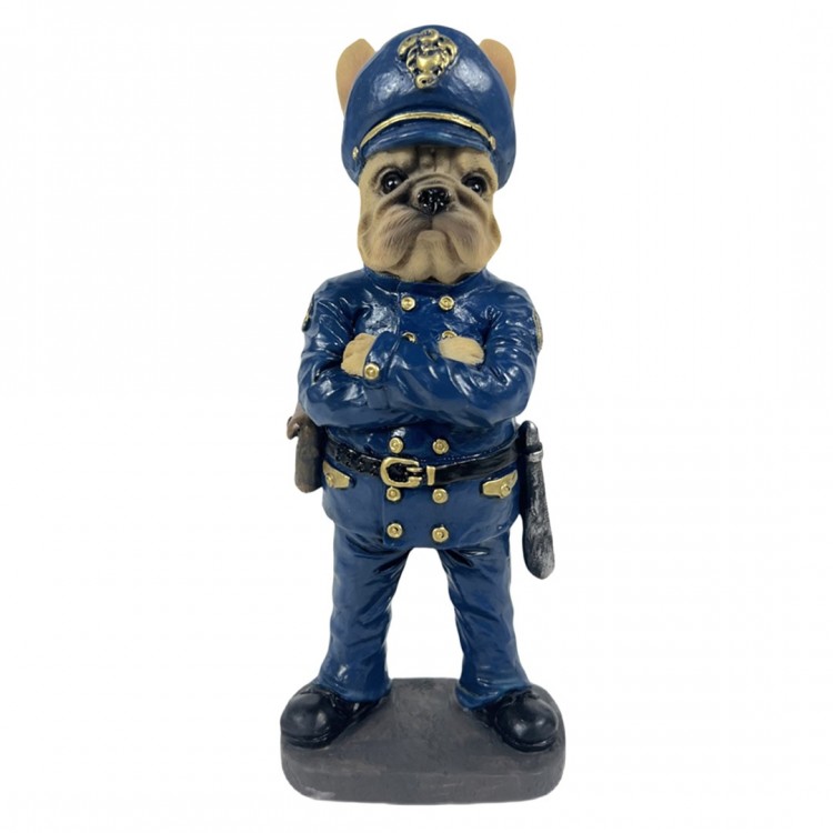 Perro bulldog policia