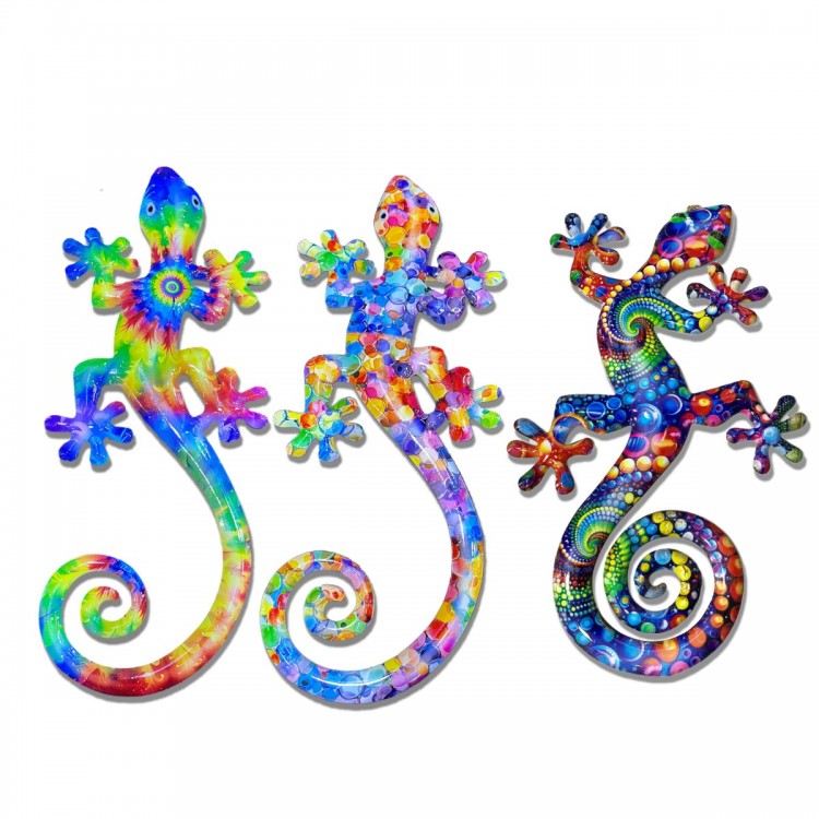 Adorno pared lagarto 3 dif.