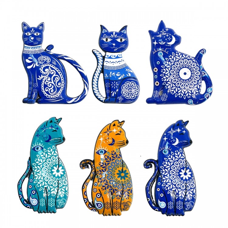 Magnetico gato 6 dif.