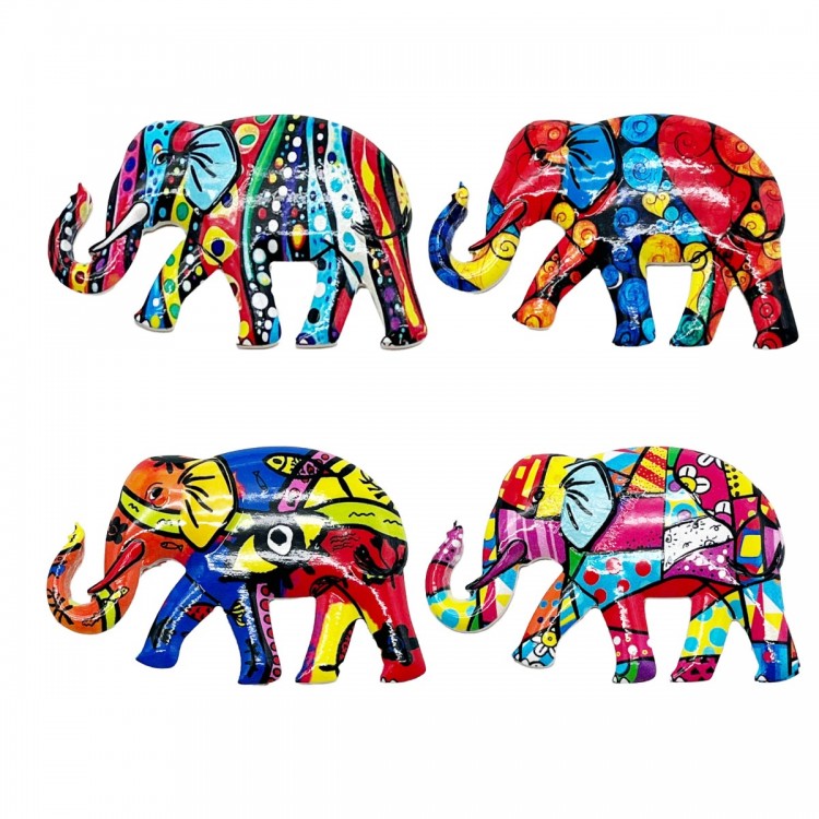 Magnetico elefante 4 dif.